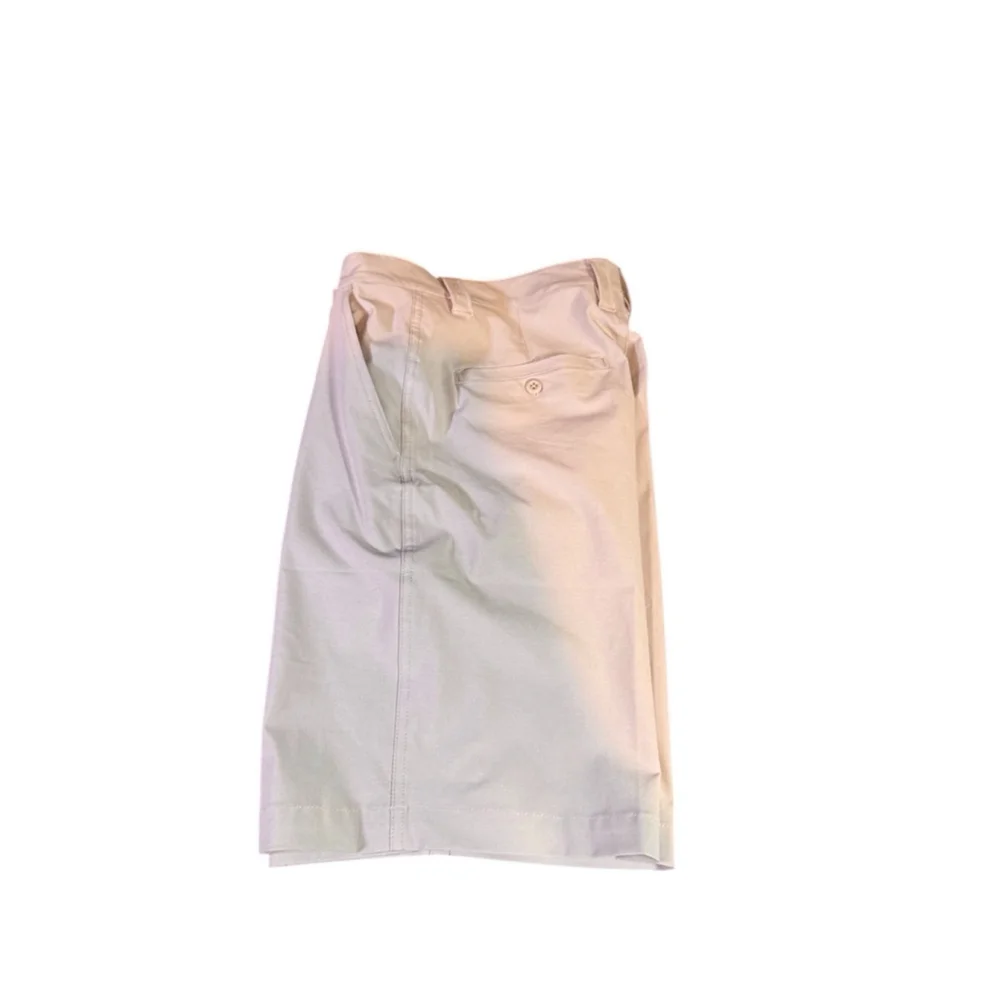 Men's Columbia Shorts, Size 30, Beige/gray with attached bottle opener - Picture 4 of 5